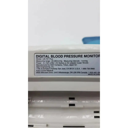Life Source Model UA-767 Plus Digital Blood Pressure Monitor Digital Blood Pressure Monitor, as-is (for parts) product photo 12