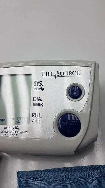 Life Source Model UA-767 Plus Digital Blood Pressure Monitor Digital Blood Pressure Monitor, as-is (for parts) product photo 5