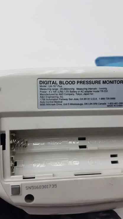 Life Source Model UA-767 Plus Digital Blood Pressure Monitor Digital Blood Pressure Monitor, as-is (for parts) product photo 16
