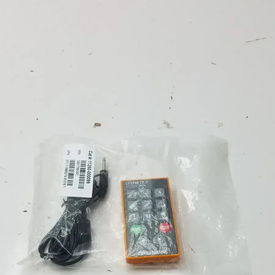 Medtronic LIFEPAK CR-T AED Trainer Remote Physio-Control With Cable AED Trainer Remote, second-hand product photo 1