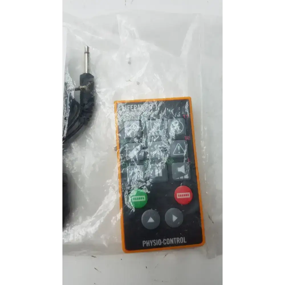 Medtronic LIFEPAK CR-T AED Trainer Remote Physio-Control With Cable AED Trainer Remote, second-hand product photo 2