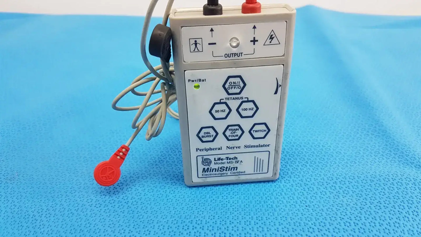 Lifetech Ministim MS IV A Peripheral Nerve Stimulator – Clinical Monitoring Peripheral Nerve Stimulator, second-hand product photo 10