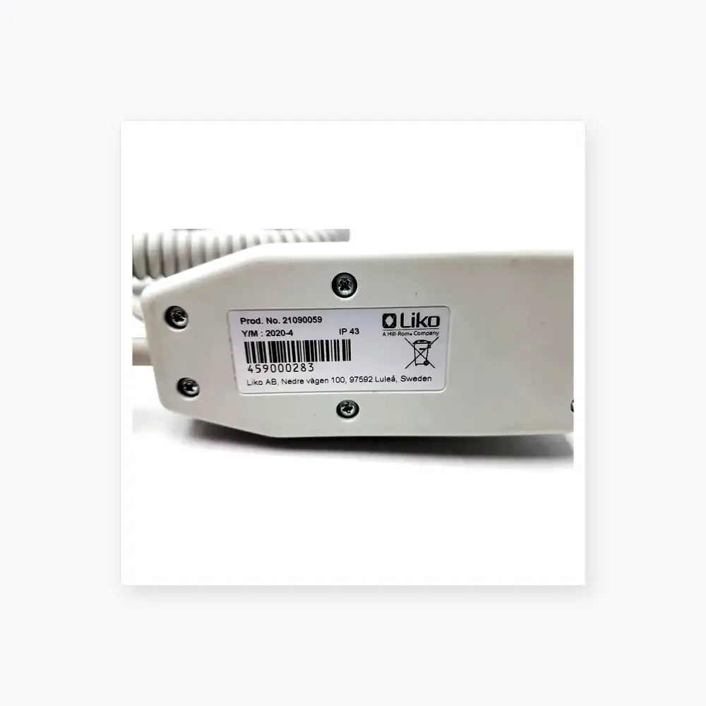 Liko Hill-Rom 21090059 Roll Overhead Hoist 4 Button Handset Controller Patient Lift Handset Controller, second-hand product photo 6