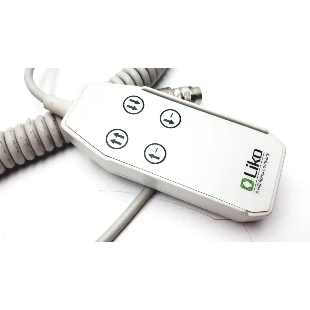 Liko Hill-Rom 21090059 Roll Overhead Hoist 4 Button Handset Controller Patient Lift Handset Controller, second-hand product photo 2