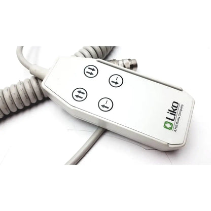 Liko Hill-Rom 21090059 Roll Overhead Hoist 4 Button Handset Controller Patient Lift Handset Controller, second-hand product photo 2