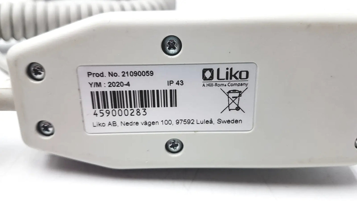 Liko Hill-Rom 21090059 Roll Overhead Hoist 4 Button Handset Controller Patient Lift Handset Controller, second-hand product photo 6
