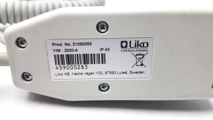 Liko Hill-Rom 21090059 Roll Overhead Hoist 4 Button Handset Controller Patient Lift Handset Controller, second-hand product photo 6