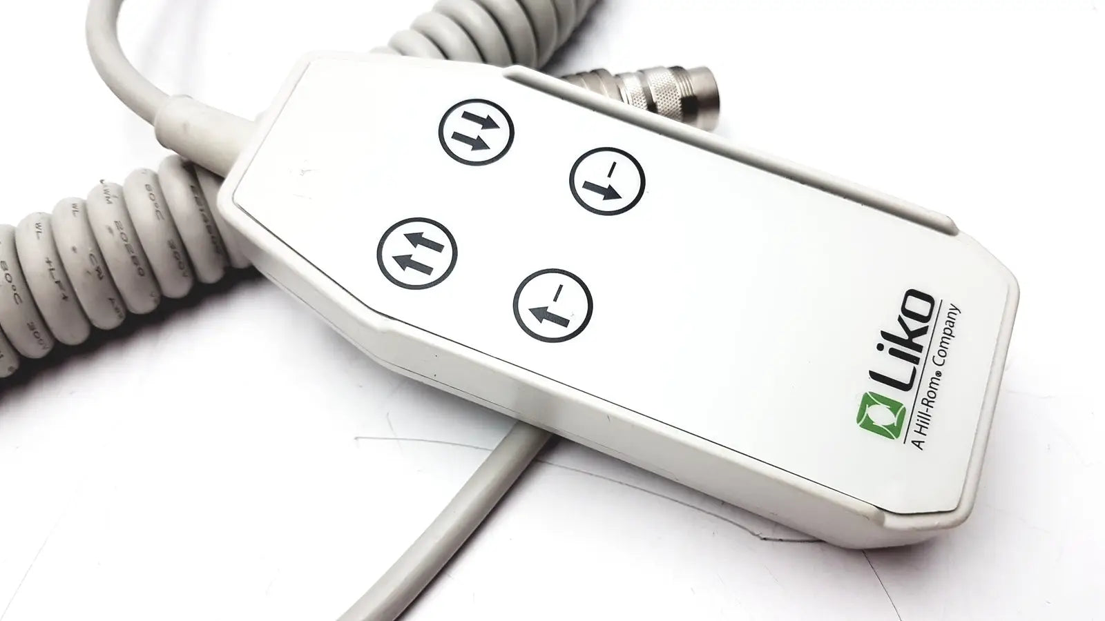 Liko Hill-Rom 21090059 Roll Overhead Hoist 4 Button Handset Controller Patient Lift Handset Controller, second-hand product photo 2