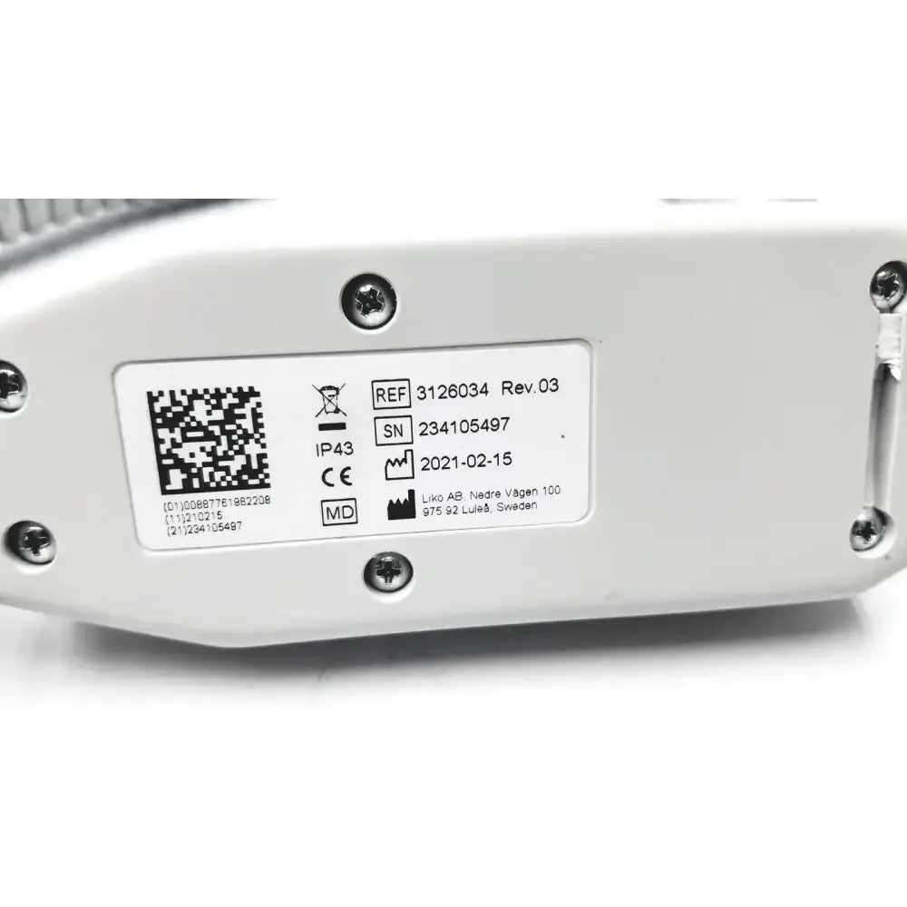 Liko Hill-Rom 3126034 Rev.03 Hand Control 2-Button Patient Lift Hand Control, second-hand product photo 4