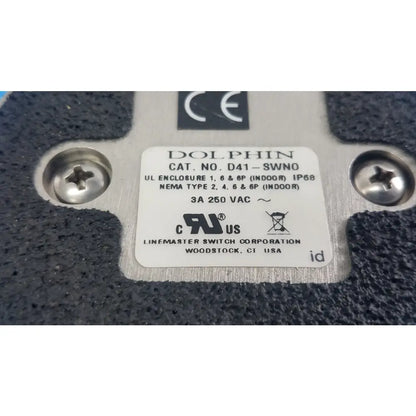 Linemaster Dolphin D41-SWNO Foot Switch - Foot Switch
