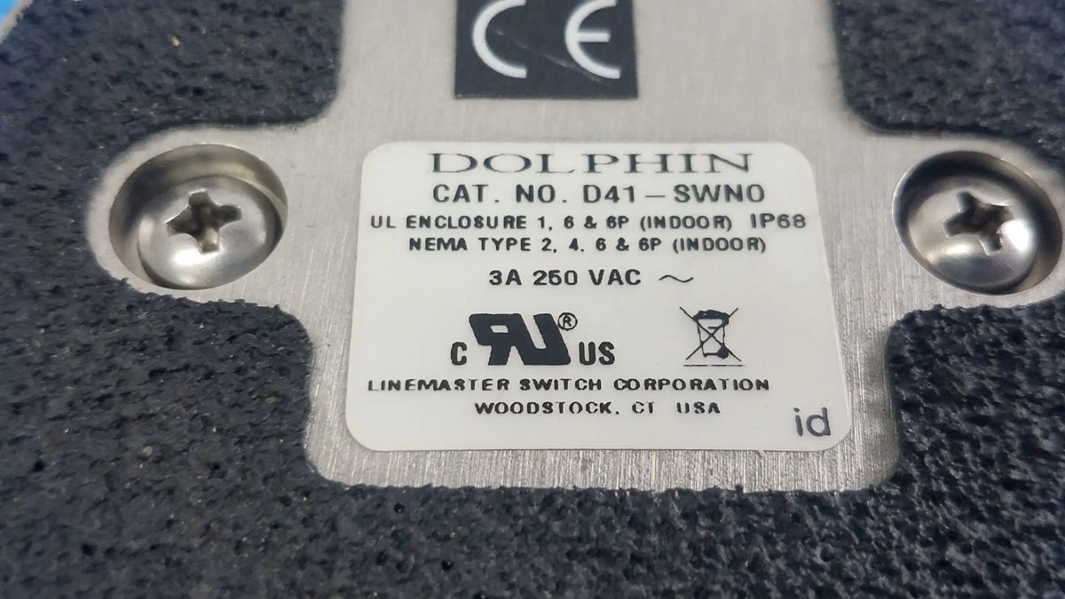 Linemaster Dolphin D41-SWNO Foot Switch - Foot Switch