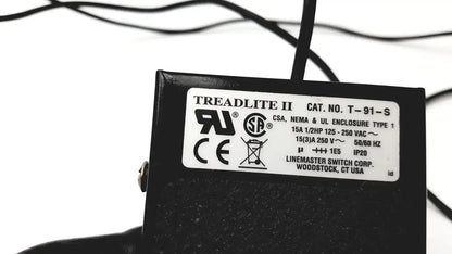 Linemaster Treadlite II Cat No T-91-S Foot Switch, second-hand product photo 4