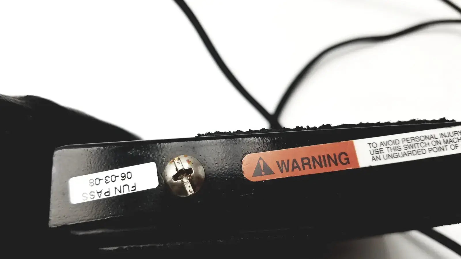 Linemaster Treadlite II Cat No T-91-S Foot Switch, second-hand product photo 5