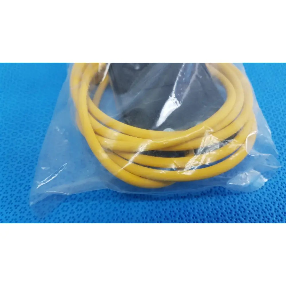 Yellow coiled cable in clear plastic bag for linemaster treadlite t-91-s foot switch electric control pedal