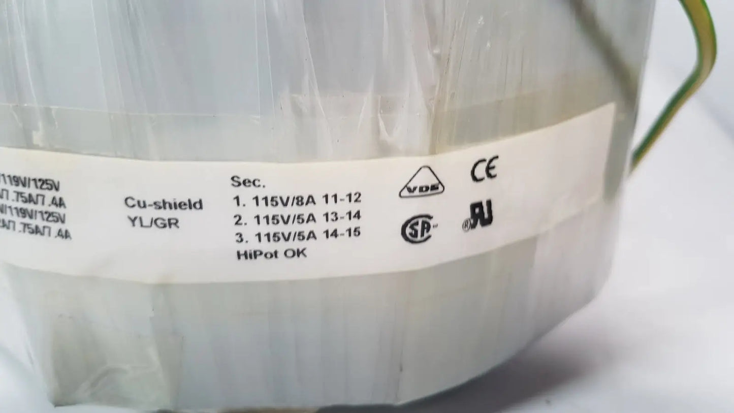 Liner Magnetics Power Transformers, BB-40097, P/N 00-900971/B Power Transformer, second-hand product photo 4