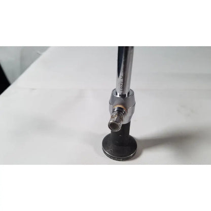 Chrome-plated metal gas burner with black base and threaded nozzle for linvatec 757830 degree laparoscope a1261