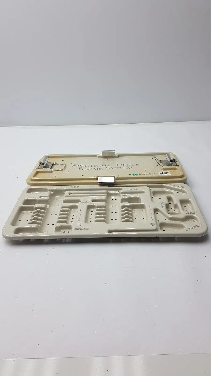 Reuse Medical Linvatec Concept Arthroscopy Spectrum Tissue Repair System Tray Sterilization Trays & Cases, second-hand product photo 1