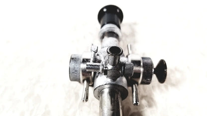 Black and silver metal linvatec conmed 118100 laparoscopic valve gas regulator with multiple knobs for reuse medical use