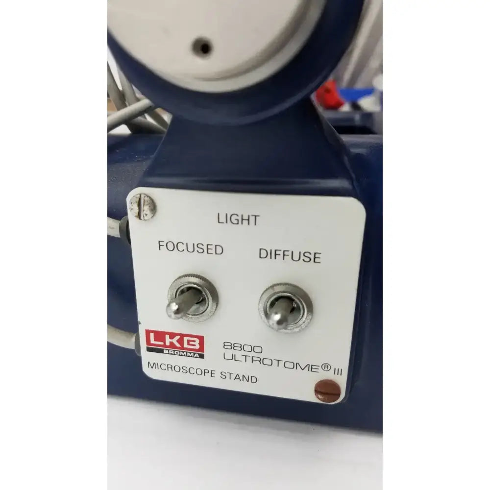 LKB 8800 Ultrotome III Microscope Stand With Optics Ultramicrotome Microscope Stand, second-hand product photo 13