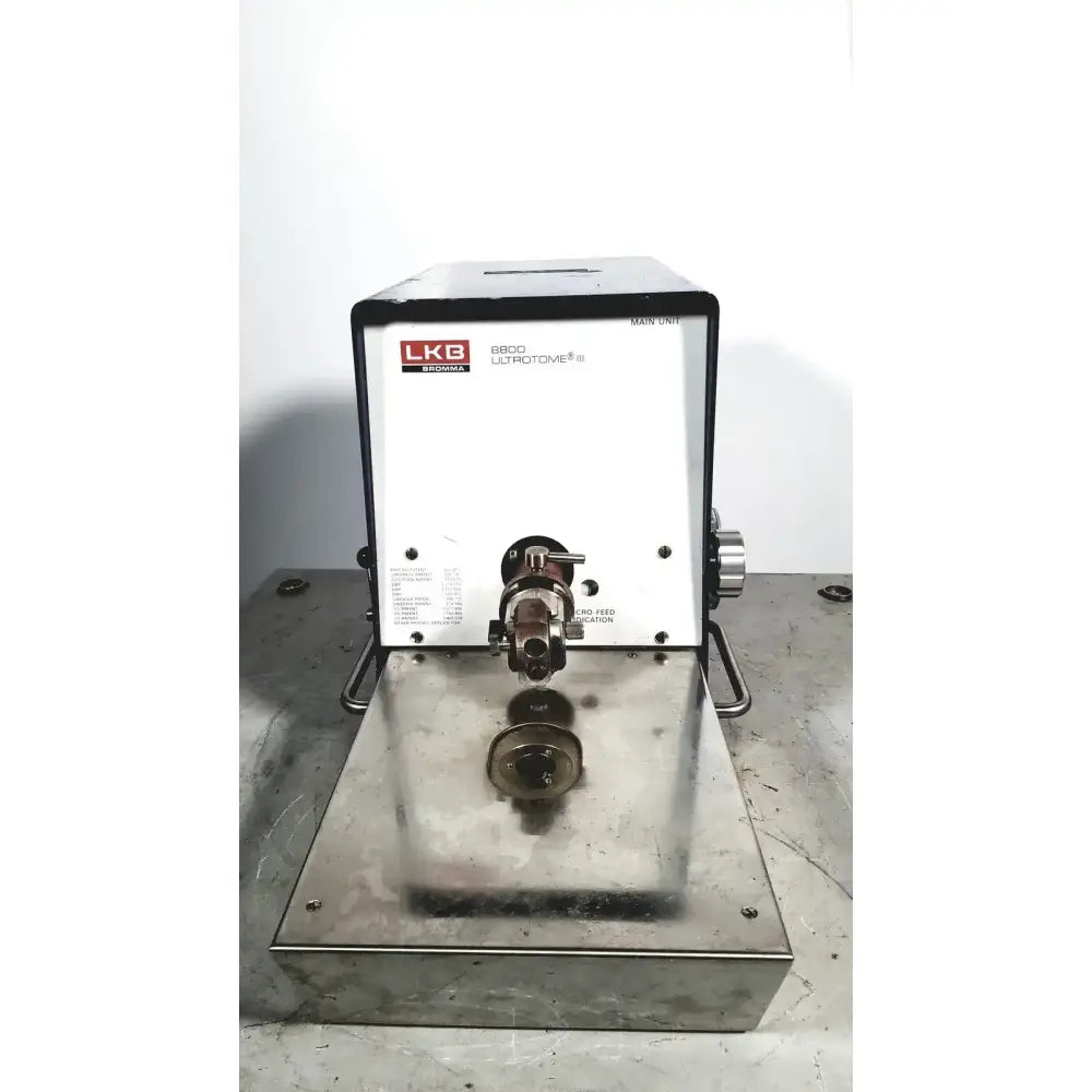 Carl Zeiss LKB Broma 8800 Ultrotome III Microtome part # 90900161 Microtome Part, as-is (for parts) product photo 1