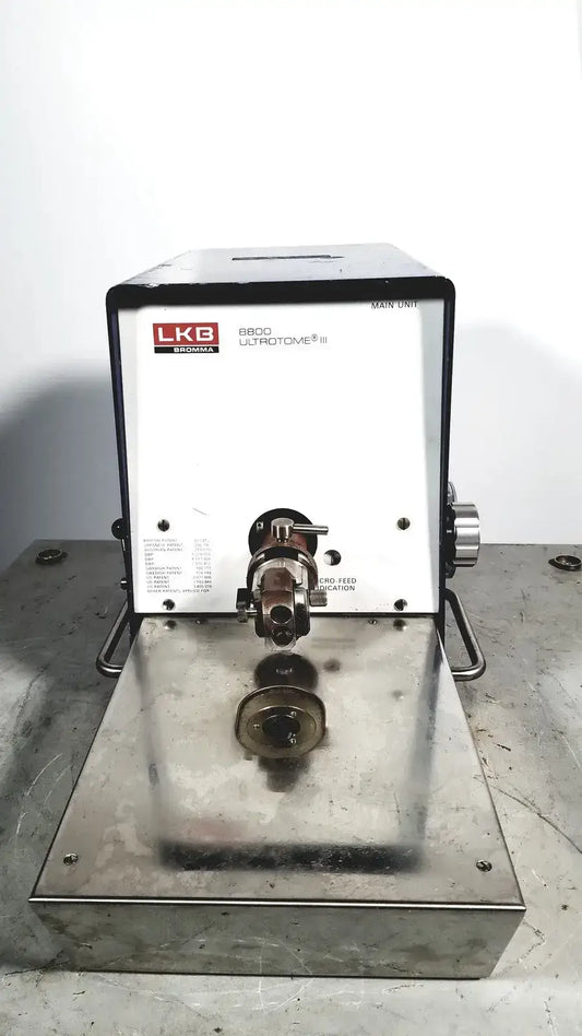 Carl Zeiss LKB Broma 8800 Ultrotome III Microtome part # 90900161 Microtome Part, as-is (for parts) product photo 1