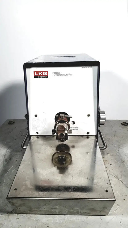 Carl Zeiss LKB Broma 8800 Ultrotome III Microtome part # 90900161 Microtome Part, as-is (for parts) product photo 1