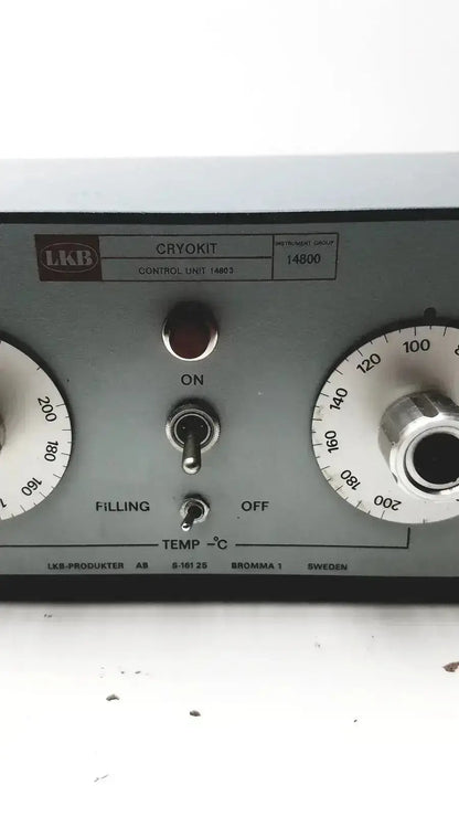 LKB Cryokit Control Unit Cat No. 14803, Serial No 288 Cryogenic Control Unit, second-hand product photo 3
