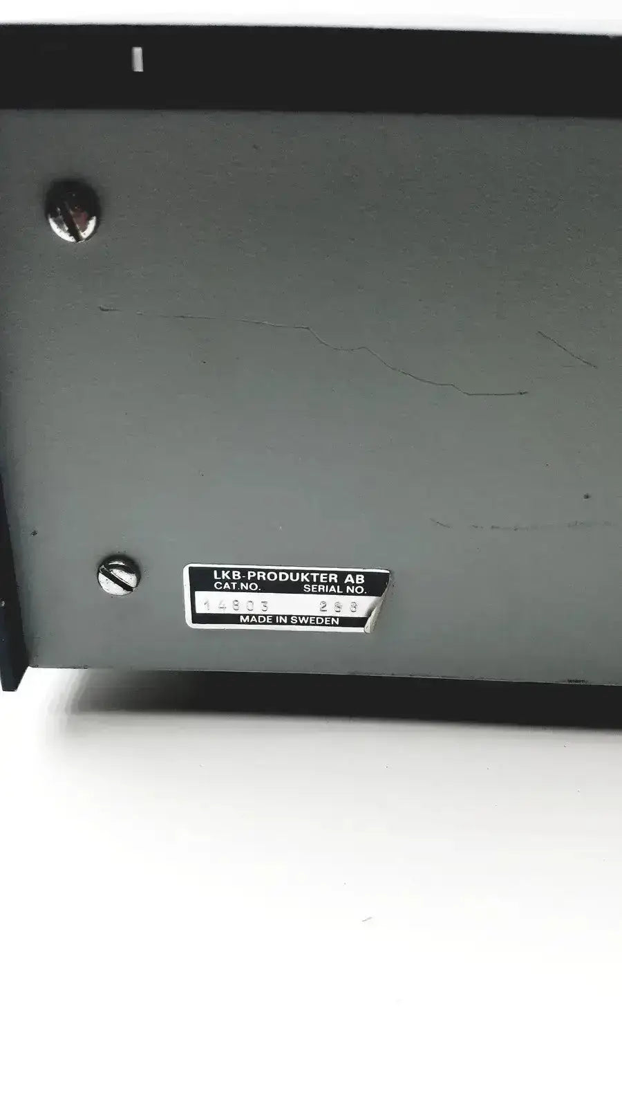 LKB Cryokit Control Unit Cat No. 14803, Serial No 288 Cryogenic Control Unit, second-hand product photo 8