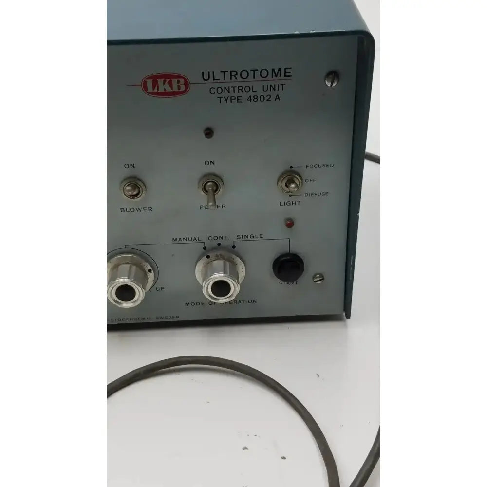 LKB Ultrotome Control Unit Type 4802A Ultramicrotome Control Unit, second-hand product photo 4