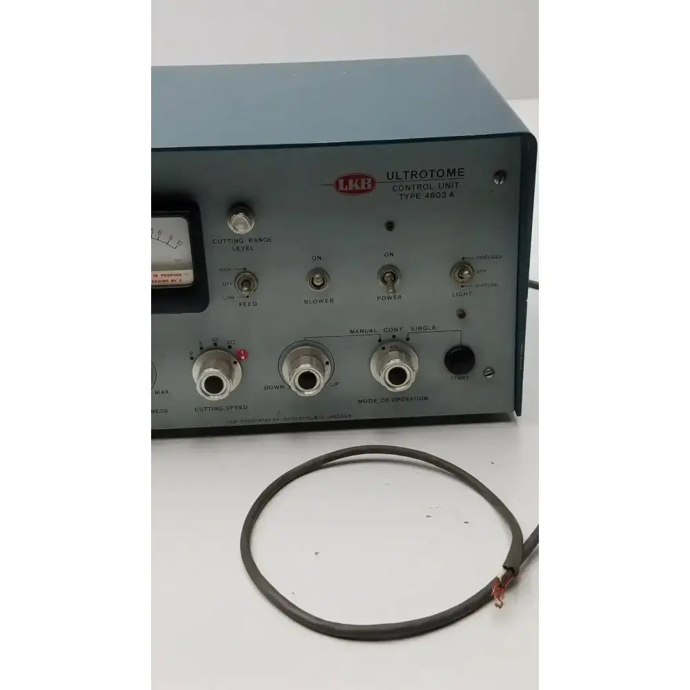 LKB Ultrotome Control Unit Type 4802A Ultramicrotome Control Unit, second-hand product photo 5