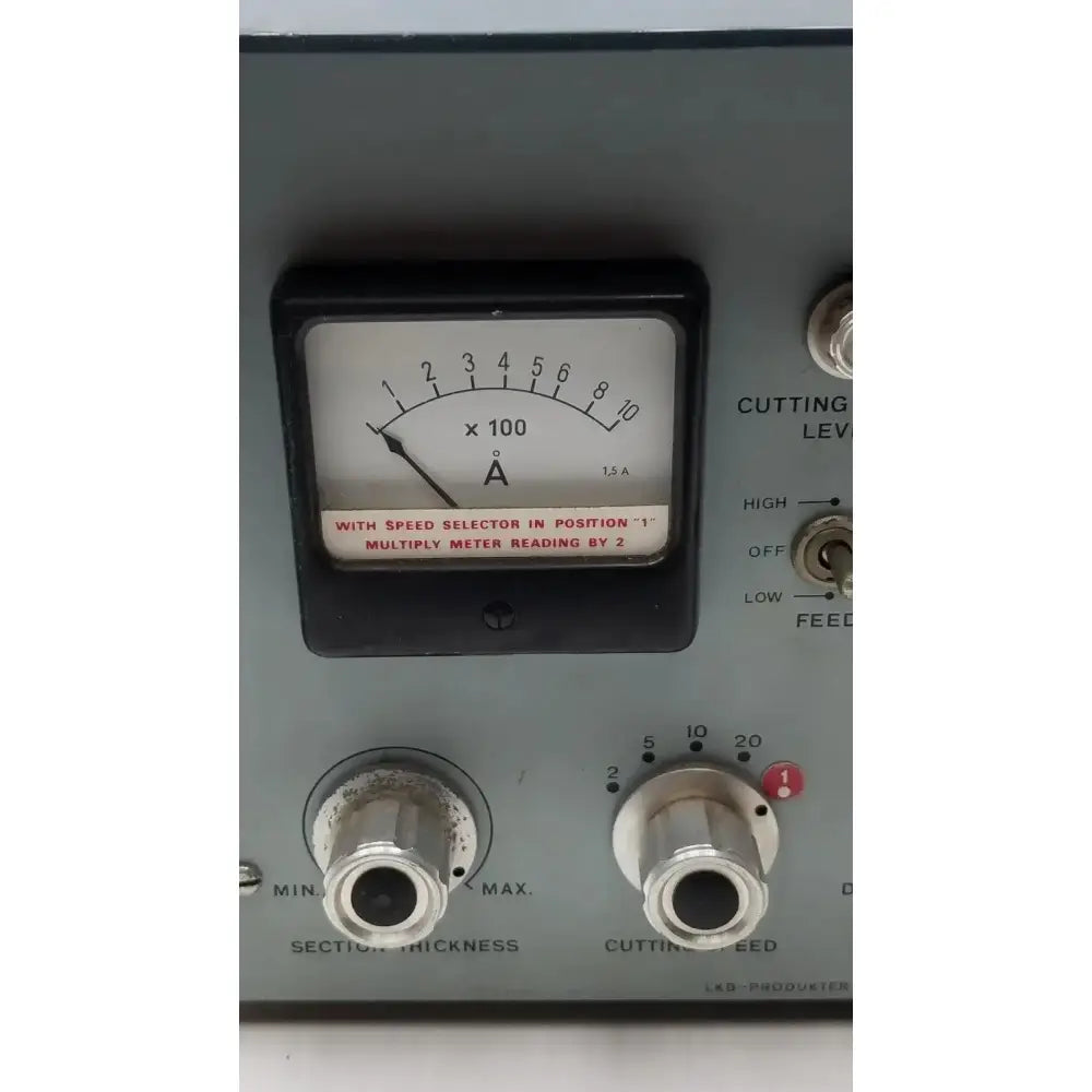 LKB Ultrotome Control Unit Type 4802A Ultramicrotome Control Unit, second-hand product photo 8