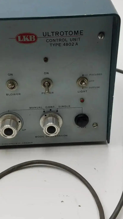 LKB Ultrotome Control Unit Type 4802A Ultramicrotome Control Unit, second-hand product photo 4
