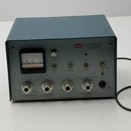 LKB Ultrotome Control Unit Type 4802A Ultramicrotome Control Unit, second-hand product photo 1