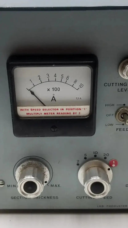 LKB Ultrotome Control Unit Type 4802A Ultramicrotome Control Unit, second-hand product photo 8