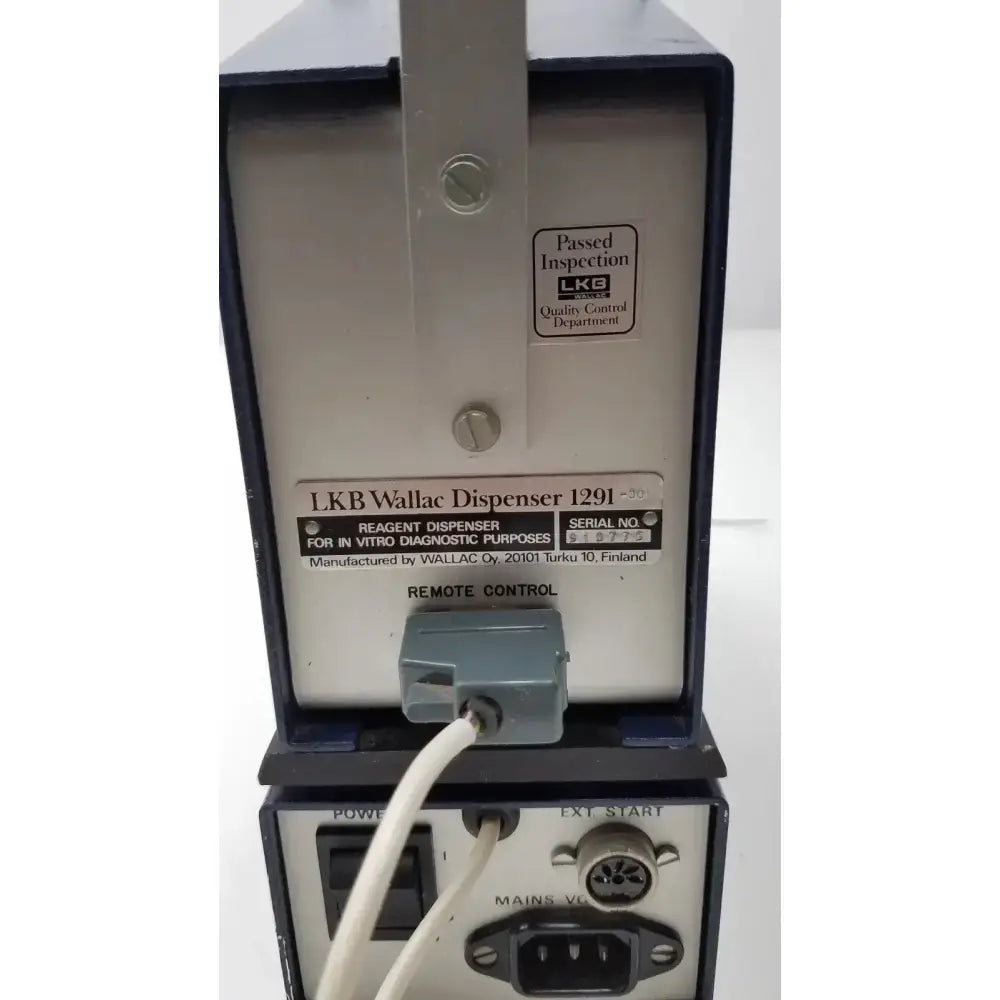 LKB Wallac 1291 Reagent Dispenser For In Vitro Diagnostic Purposes Reagent Dispenser, second-hand product photo 3