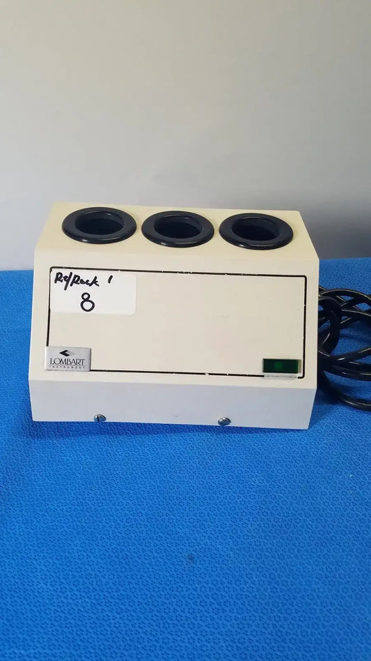 Lombart Instrument Three-Well Desk Charger Instrument Charger, as-is (for parts) product photo 1