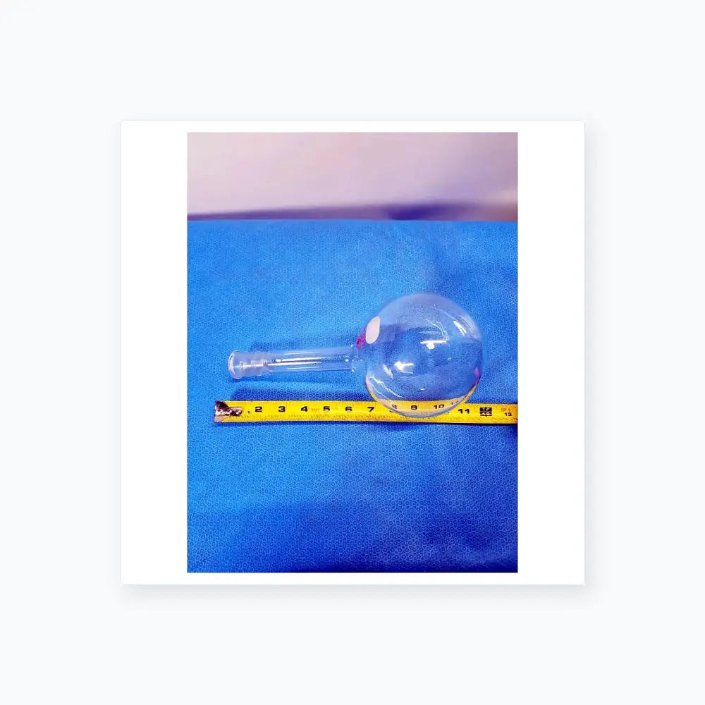 Ace Glass Long Neck Round Bottom Flask – Borosilicate Glass Laboratory Vessel (Vintage) Laboratory Glassware, second-hand product photo 5