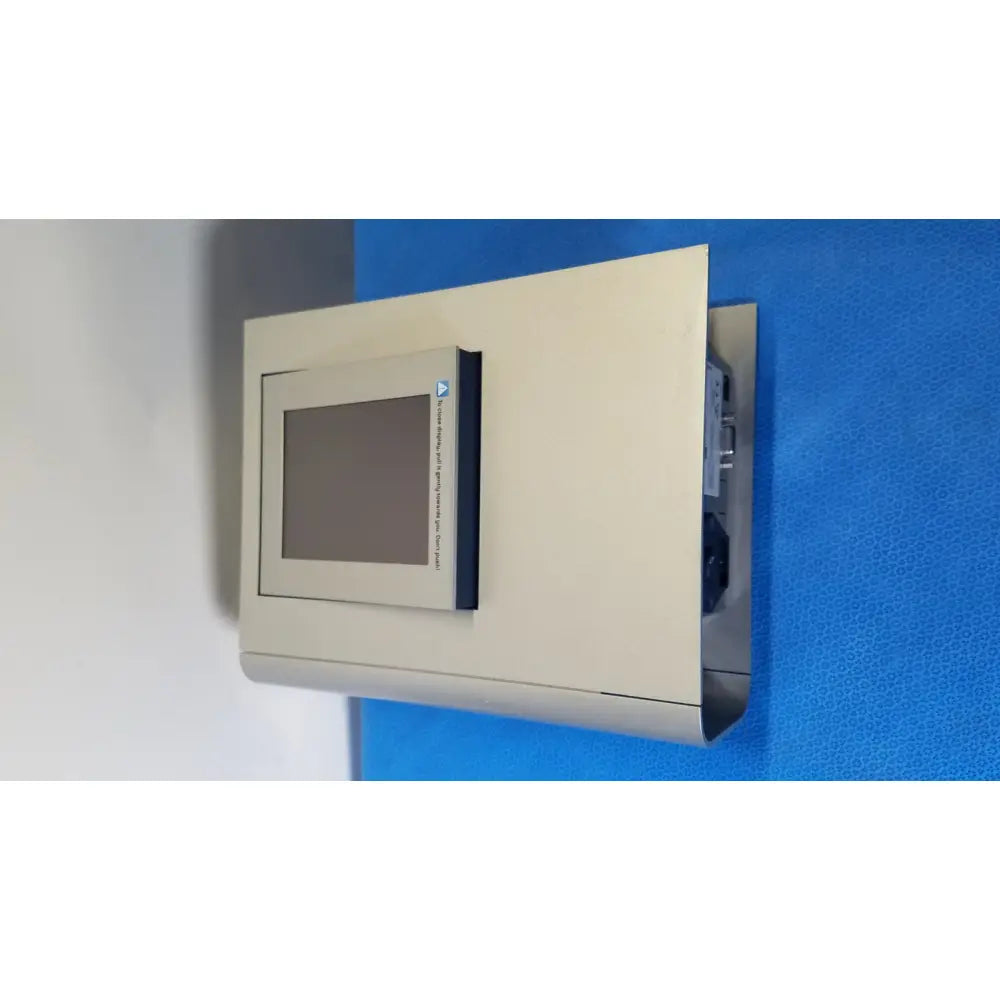 Beige rectangular Lonza 4D-Nucleofector core unit transfection system with built-in touchscreen and visible side ports