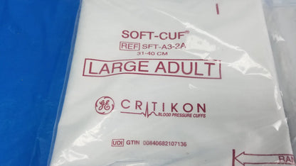 Critikon Ultracheck and Welch Allyn Lot - 3 Critikon Ultracheck and Welch Allyn Disposable Blood Pressure Cuffs Disposable Blood Pressure Cuffs, second-hand product photo 3