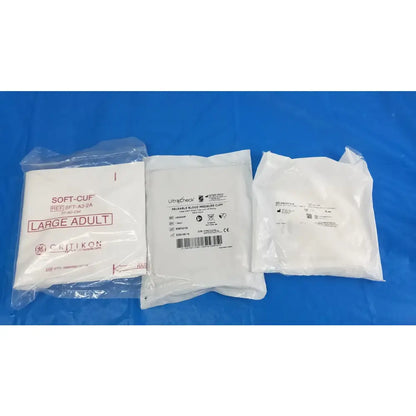 Critikon Ultracheck and Welch Allyn Lot - 3 Critikon Ultracheck and Welch Allyn Disposable Blood Pressure Cuffs Disposable Blood Pressure Cuffs, second-hand product photo 1