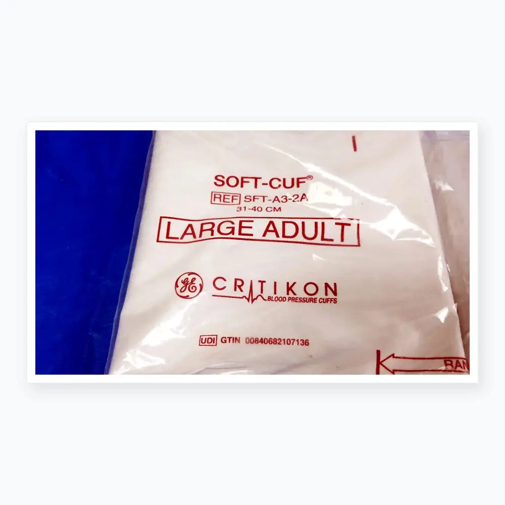 Critikon Ultracheck and Welch Allyn Lot - 3 Critikon Ultracheck and Welch Allyn Disposable Blood Pressure Cuffs Disposable Blood Pressure Cuffs, second-hand product photo 3