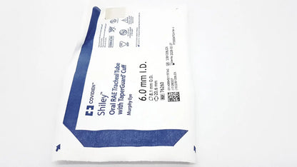 Covidien Lot of 10 COVIDIEN 76260 TaperGuard Evac Oral Tracheal Tube Murphy Eye 6mm Endotracheal Tube, second-hand product photo 2