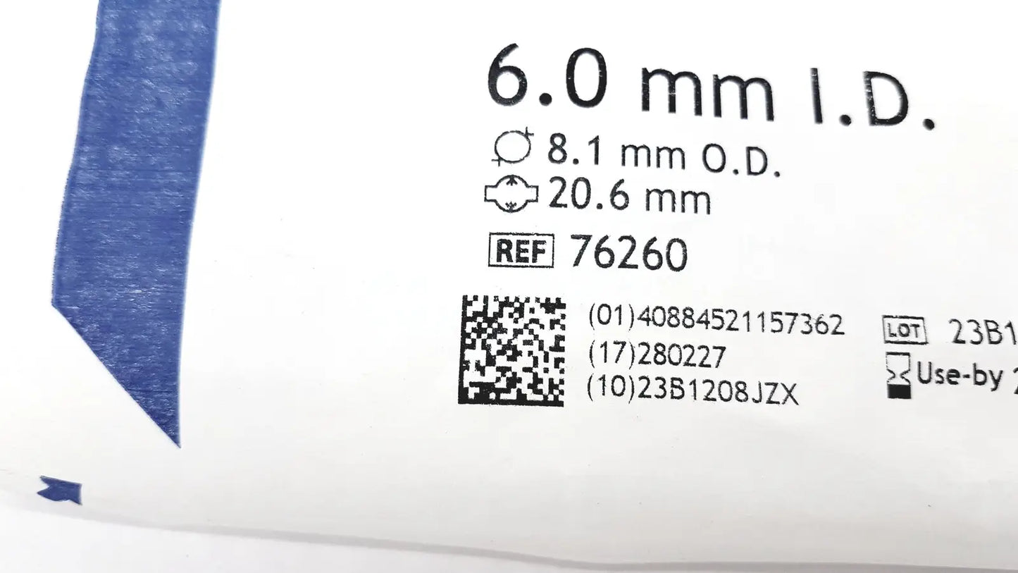 Covidien Lot of 10 COVIDIEN 76260 TaperGuard Evac Oral Tracheal Tube Murphy Eye 6mm Endotracheal Tube, second-hand product photo 10