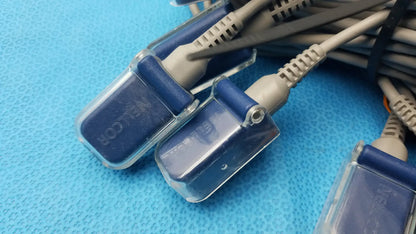 Reuse Medical Equipment LOT OF 10 GE Nellcor OxiMax SpO2 Interface Cable Vital Signs Monitor Accessories, second-hand product photo 3