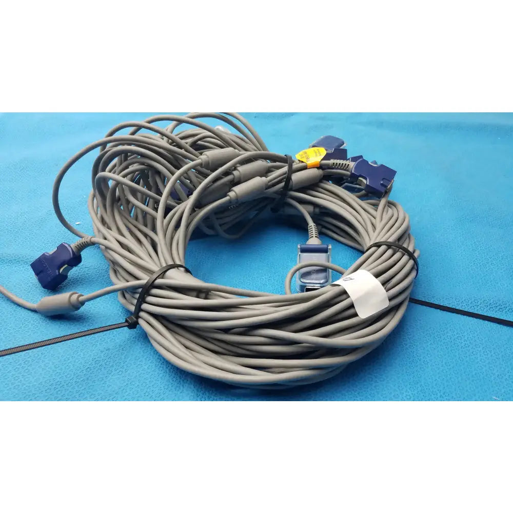 Reuse Medical Equipment LOT OF 10 GE Nellcor OxiMax SpO2 Interface Cable Vital Signs Monitor Accessories, second-hand product photo 8