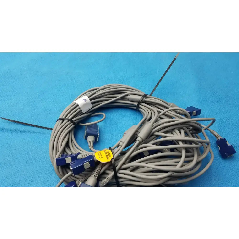 Reuse Medical Equipment LOT OF 10 GE Nellcor OxiMax SpO2 Interface Cable Vital Signs Monitor Accessories, second-hand product photo 7