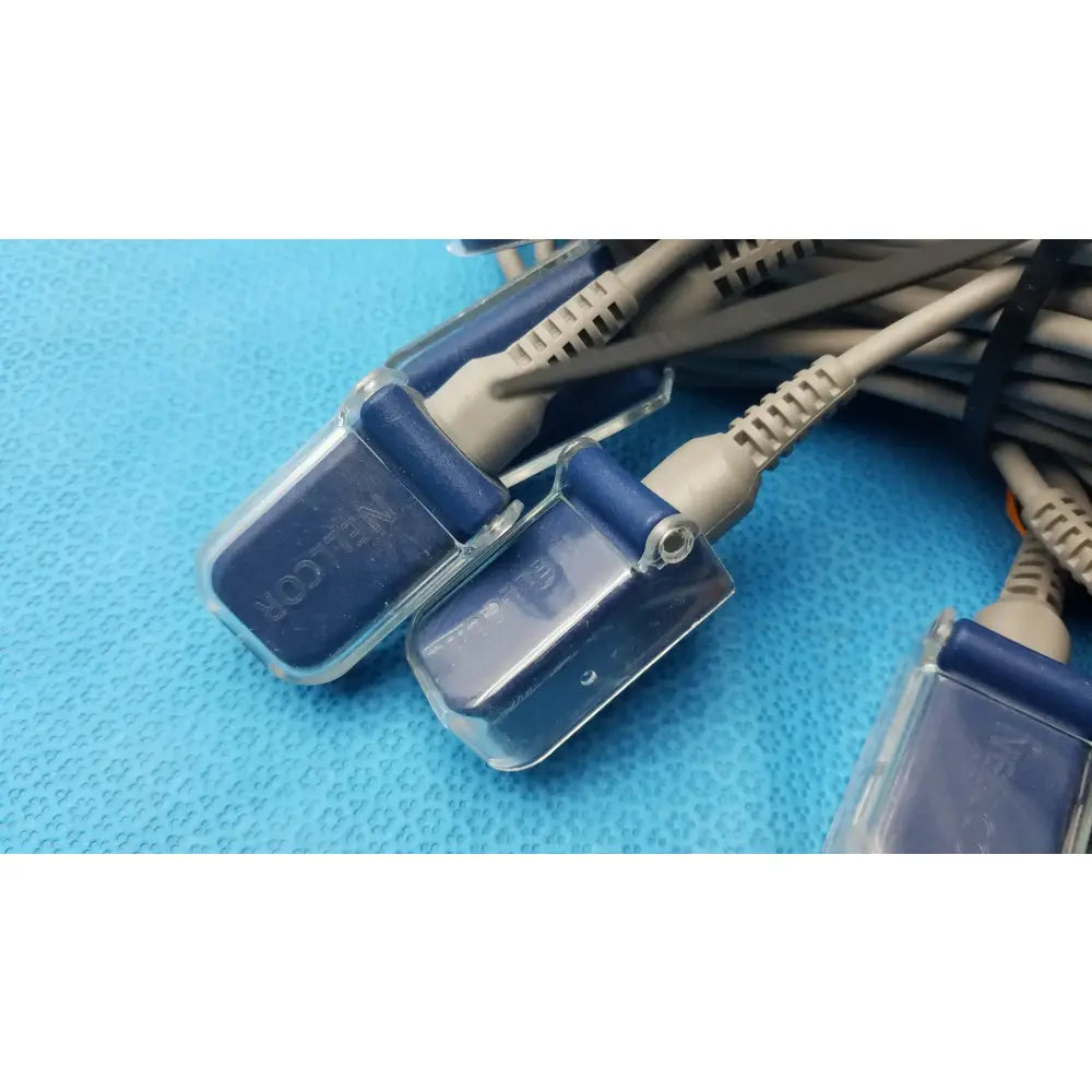 Reuse Medical Equipment LOT OF 10 GE Nellcor OxiMax SpO2 Interface Cable Vital Signs Monitor Accessories, second-hand product photo 3