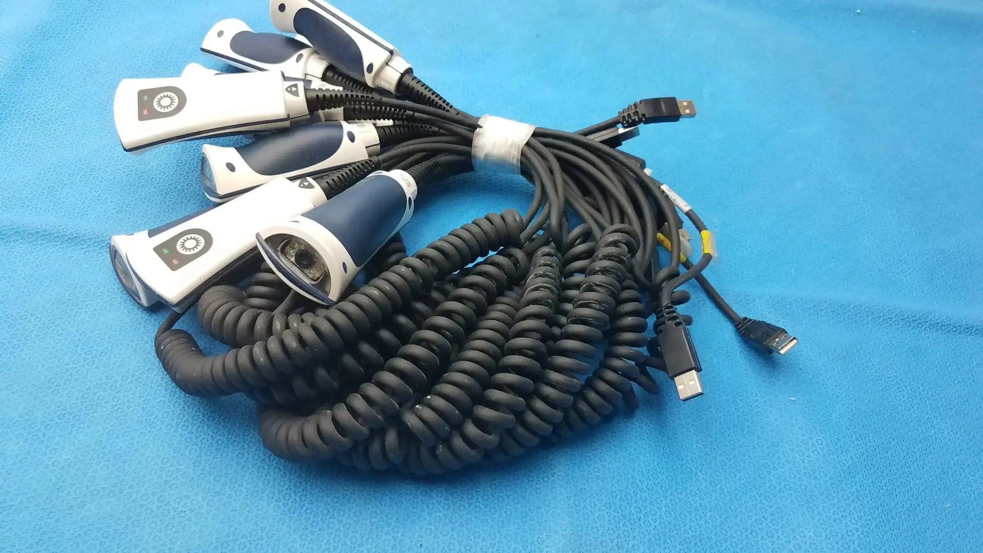 Jadak Lot of 10 Jadak CBL-0144 Medical Handheld Barcode Scanner Handheld Barcode Scanner, second-hand product photo 6