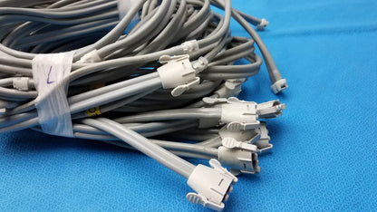 Reuse Medical Equipment Lot of 10 NiBP Air Hose Fast Connector Double Tube NiBP Air Hose Fast Connector, second-hand product photo 2