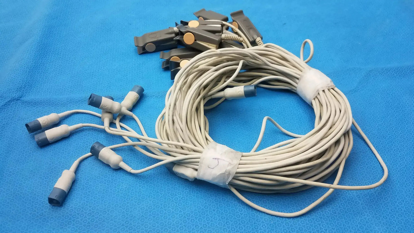 Philips Lot of 10 Philips M1196A SpO2 Adult Finger Clip Sensor Adult Finger Clip Sensor, second-hand product photo 6